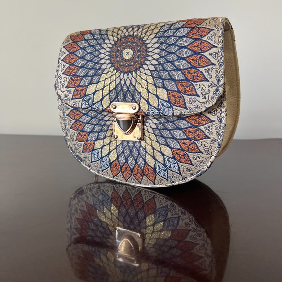 Azilux brand Leather Turkish handmade unique designed evening handbag - Picture 6 of 13